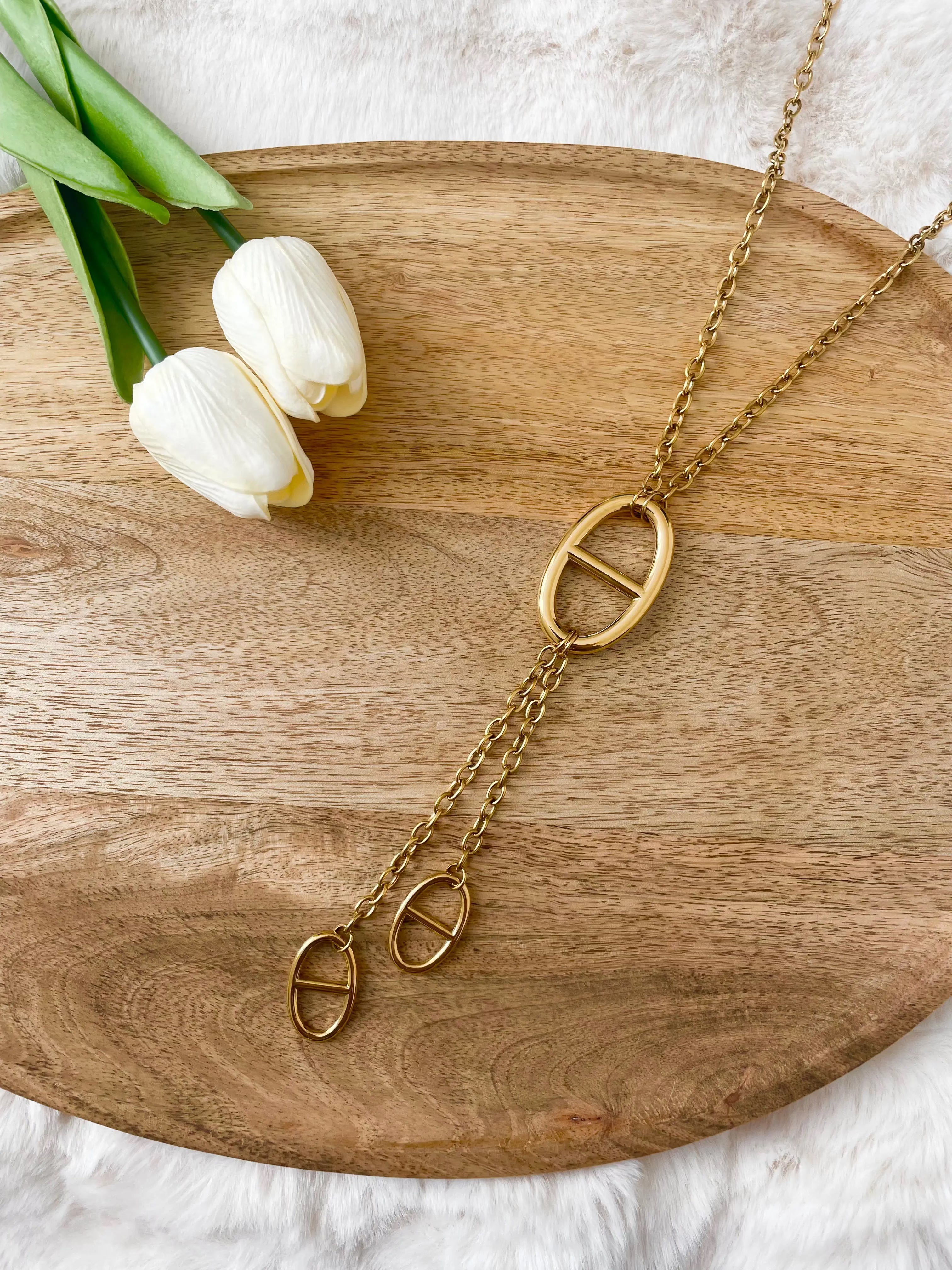 Sautoir ROSE VelisBijoux